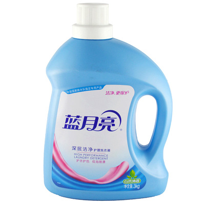 自然清香的清洁力量 蓝月亮深层洁净护理洗衣液3kg点评